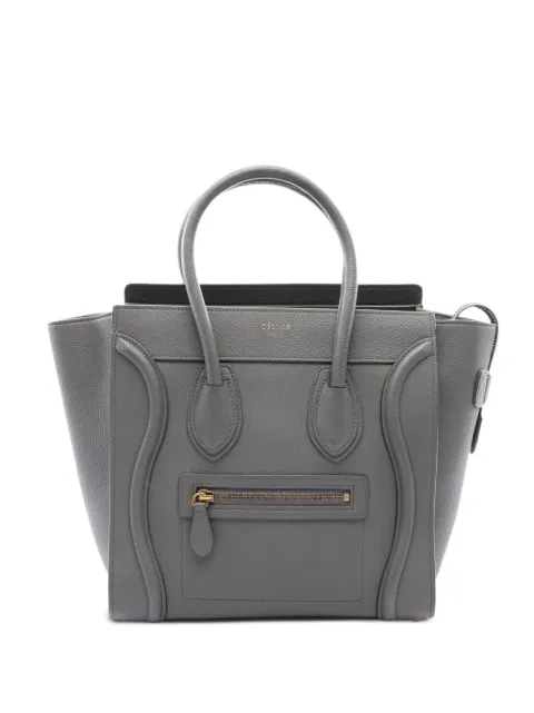 Celine Pre-Owned 迷你手提行李包(2010年代典藏款)
