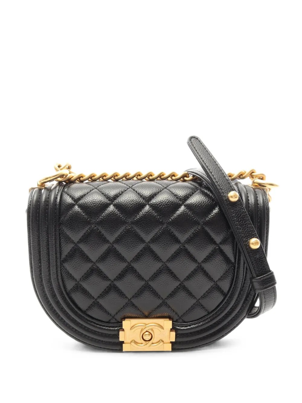CHANEL Pre-Owned small Boy Chanel quilted shoulder bag - Nero