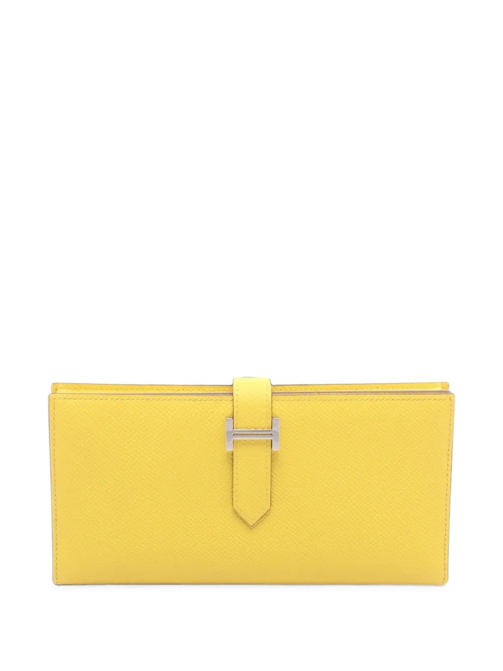 Hermès Pre-Owned Béarn Soufflé bi-fold wallet - Gelb