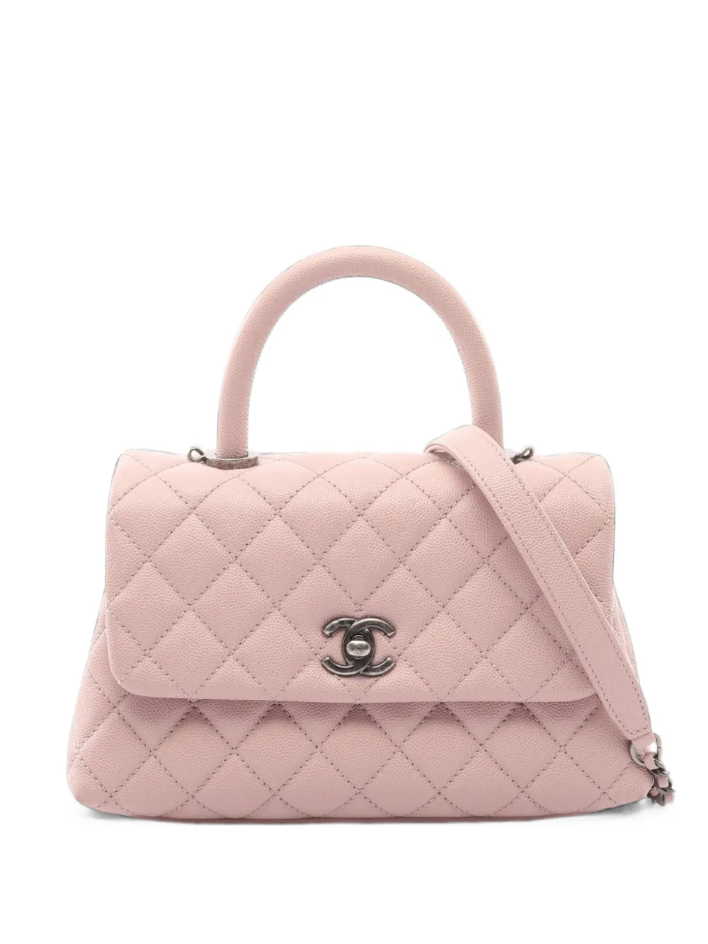 CHANEL Pre-Owned 2016-2017 matelassé-effect tote bag - Rosa