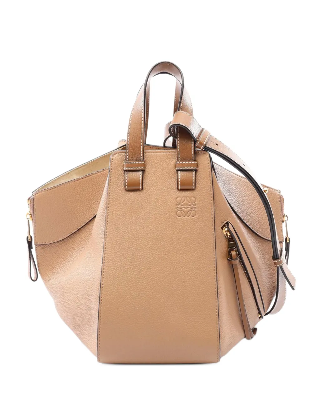 Loewe Pre-Owned 2000s small Hammock handbag - Nude