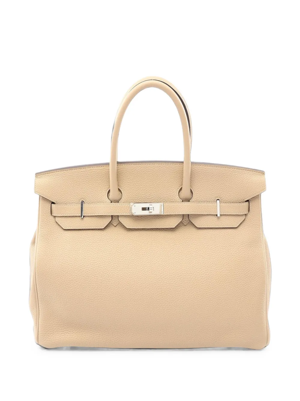 Hermès Pre-Owned 2016 35 Birkin Togo handbag - Nude