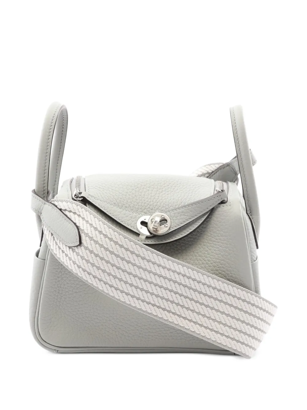 Hermès Pre-Owned mini Lindy shoulder bag - Grau