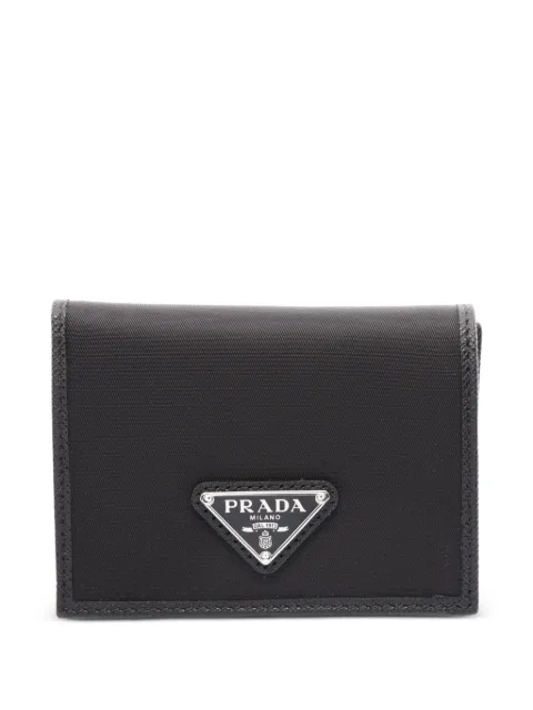 Prada Pre-Owned Tessuto Saffiano trifold wallet