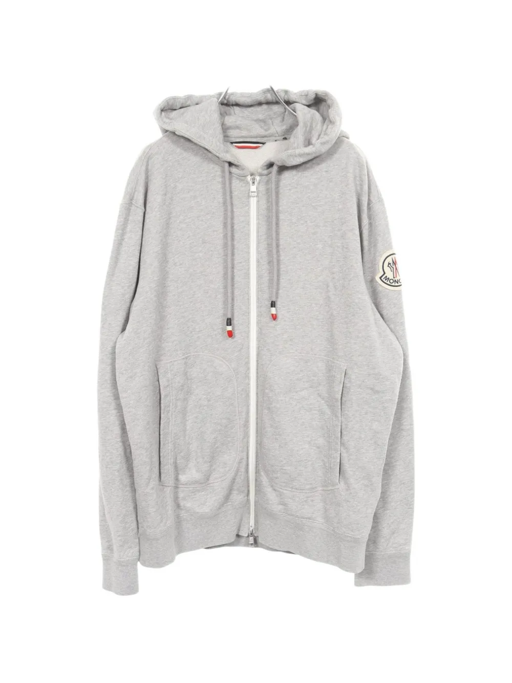 Pre-owned Moncler 2000s Genius 1952 Zip-up Hoodie In Grey