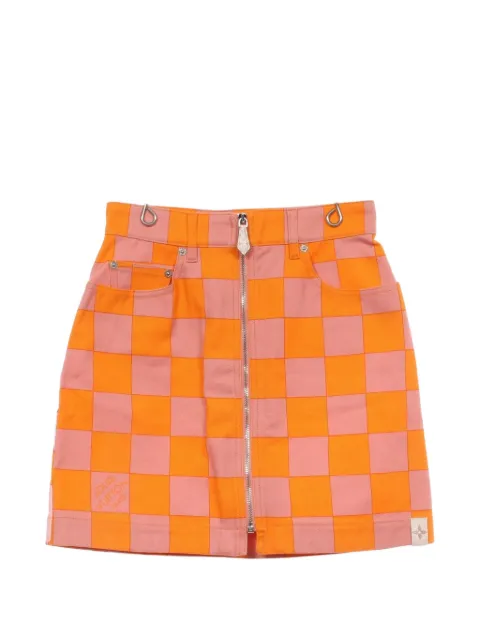 Louis Vuitton Pre-Owned falda Damier 2010