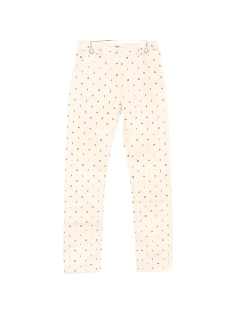 Hermès Pre-Owned pantalon Chaîne d’Ancre (années 2010) - Tons neutres