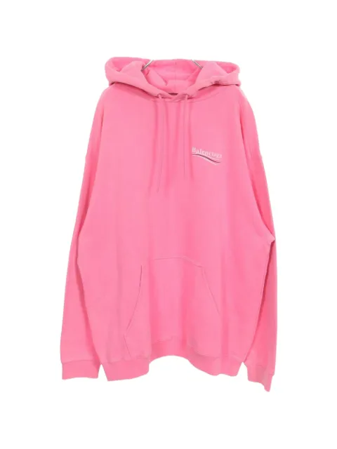 Balenciaga Pre-Owned hoodie con logo estampado 2000