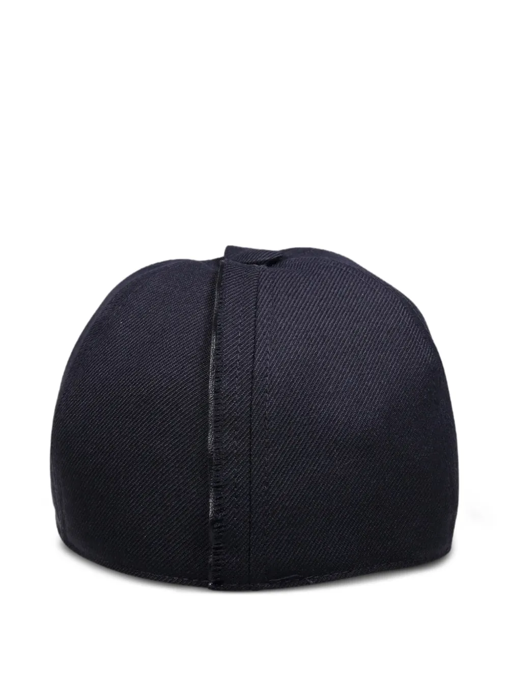 Comme Des Garçons Shirt raw-edge panelled baseball cap Blauw