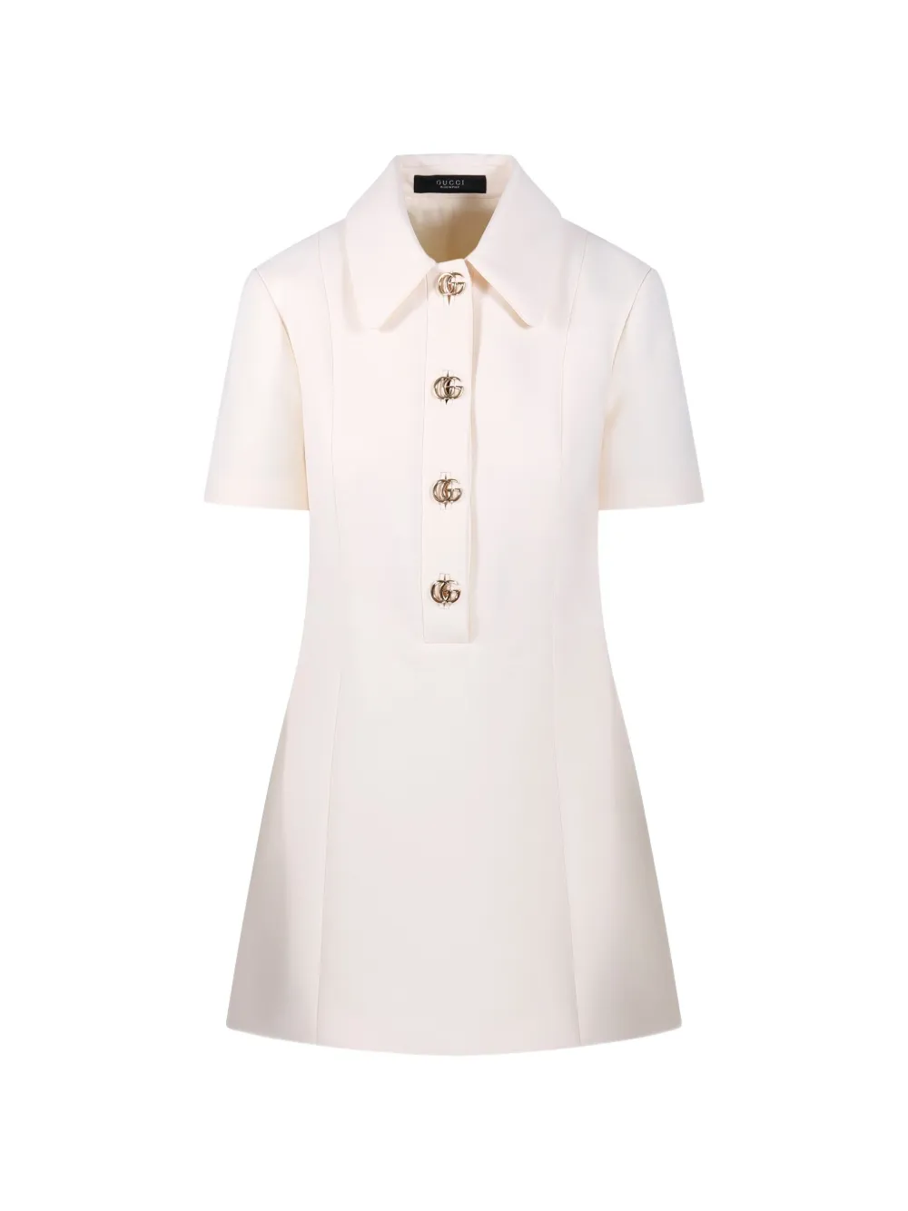Gucci Double G short-sleeve mini dress
