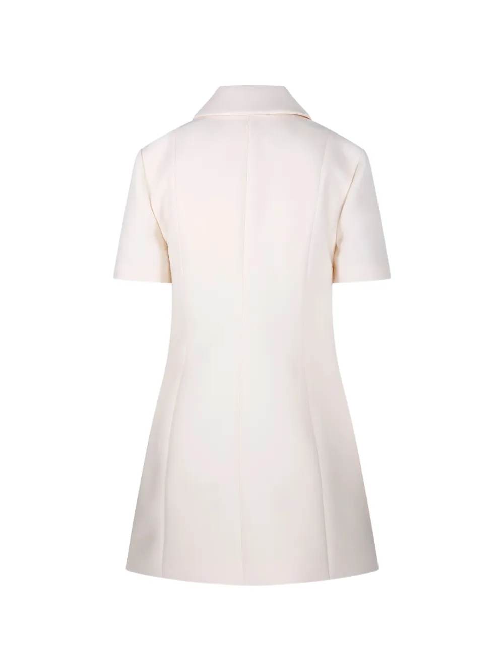 Gucci Mini-jurk met logoknoop Wit