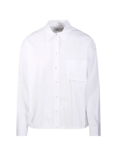 Sibel Saral Dalyan elasticated-hem pocket shirt