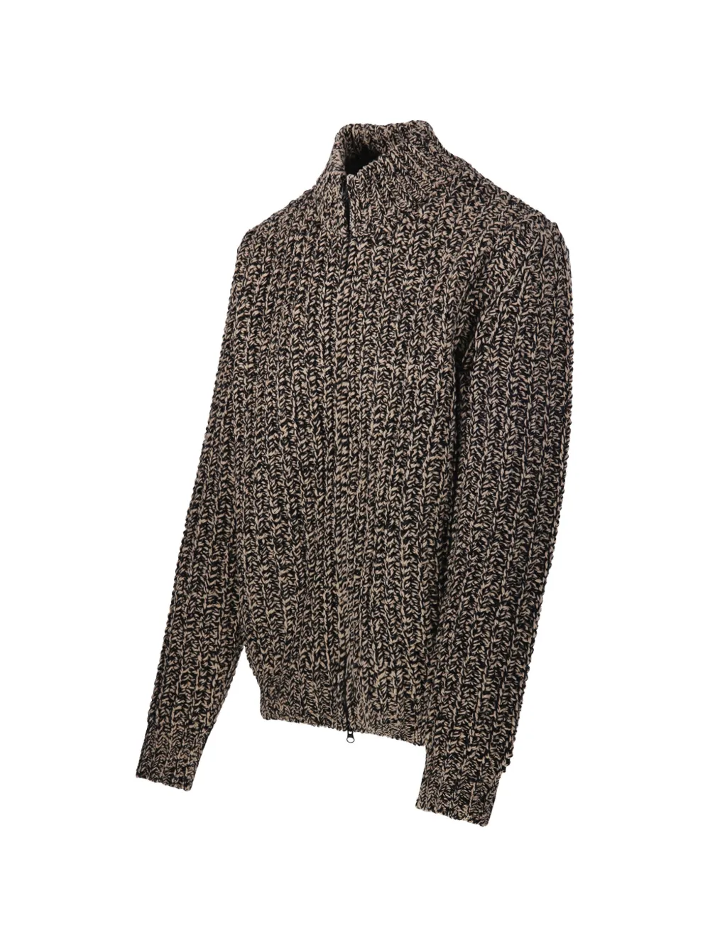 Altea Grofgebreid vest Beige