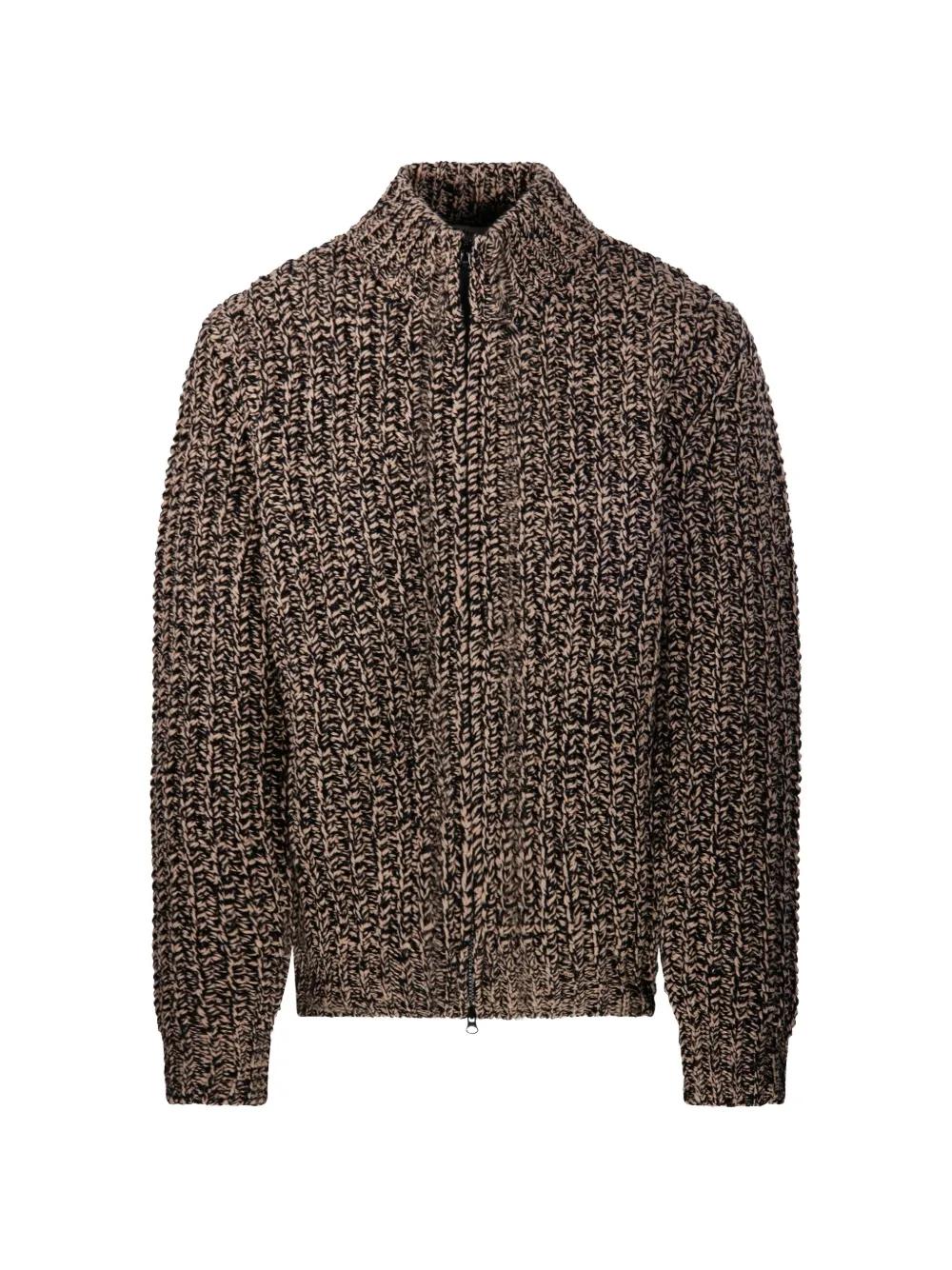Altea Chunky-knit Zip-up Cardigan In Neutral