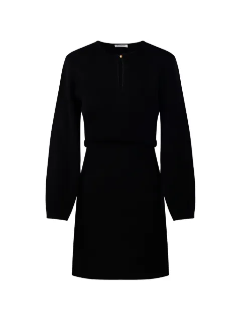 By Malene Birger Giana keyhole-detail long-sleeve mini dress
