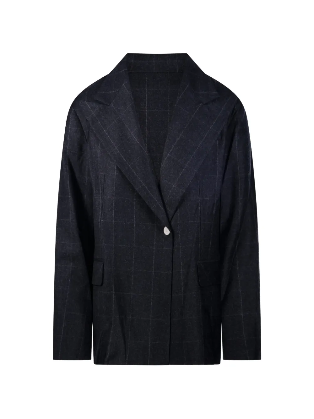 Sibel Saral Bourne windowpane-check blazer