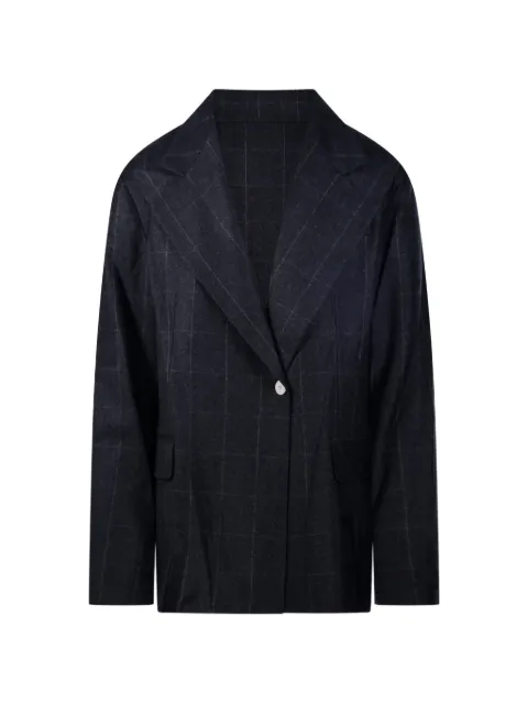 Sibel Saral Bourne windowpane-check blazer