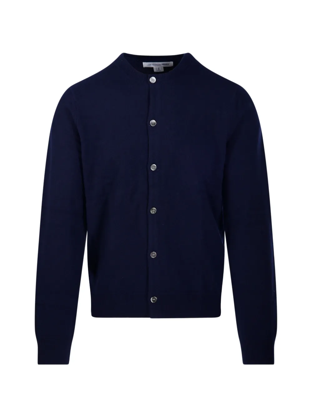 Comme des Garçons Homme button-up cardigan - Blue