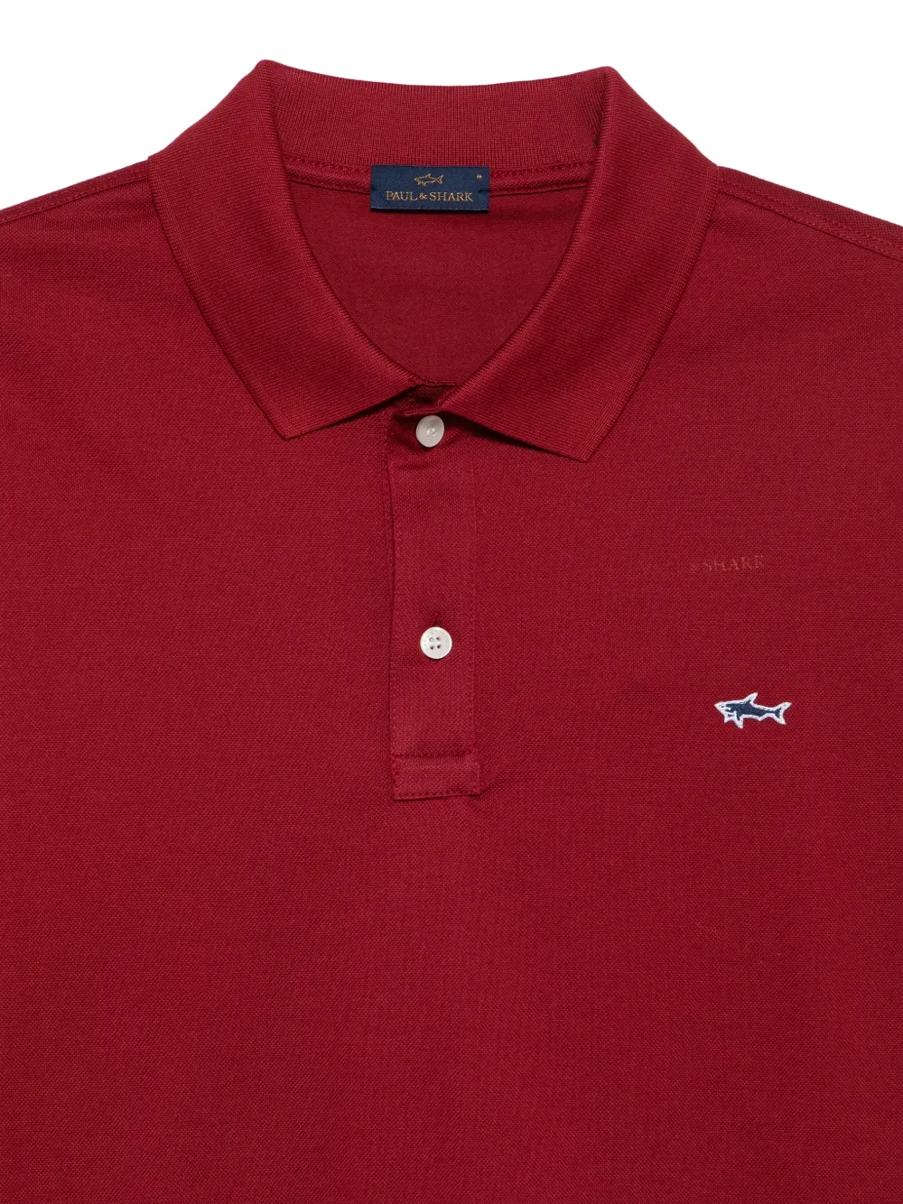 Paul & Shark Poloshirt met lange mouwen Rood