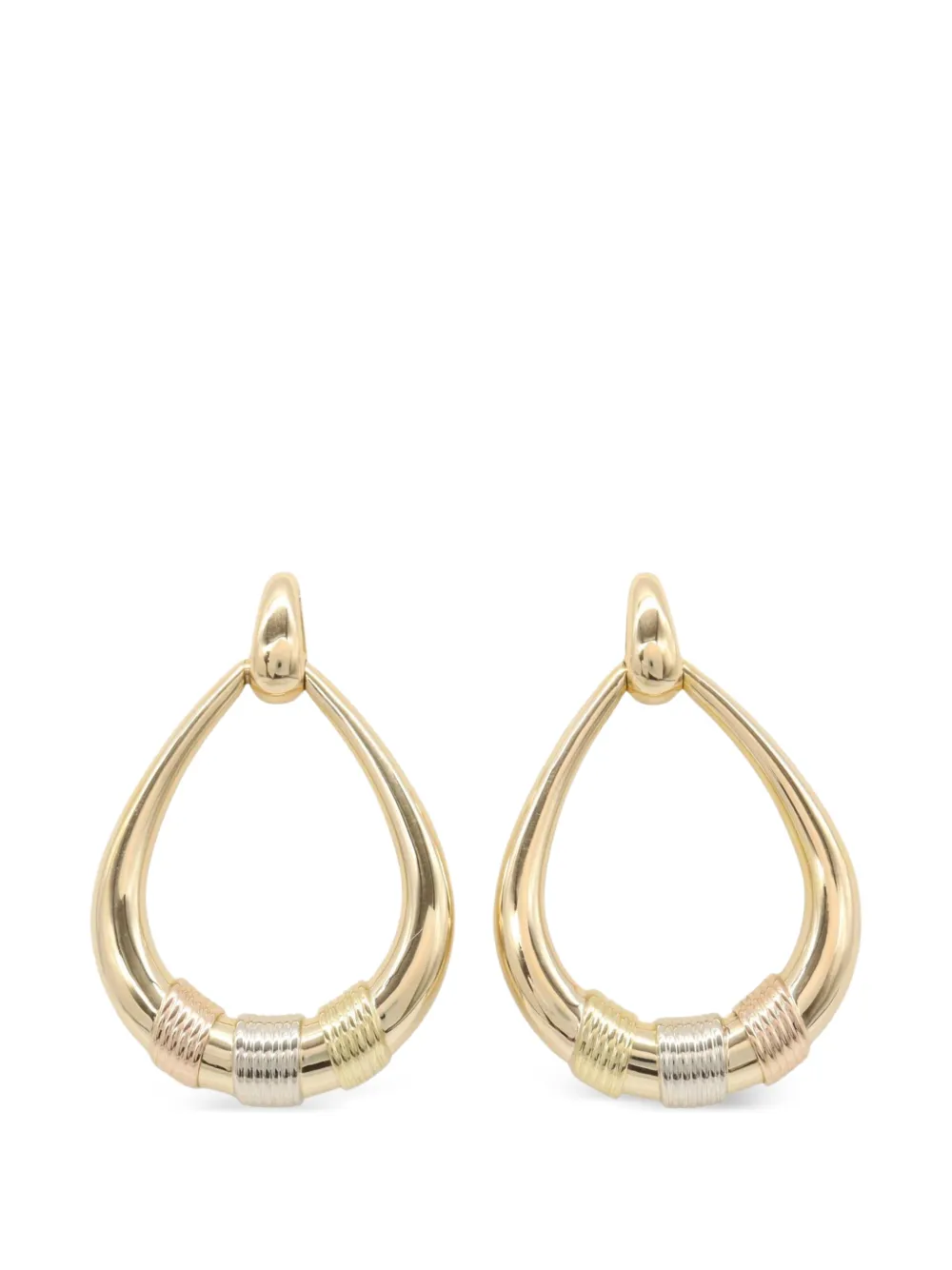 Cartier 2010s Orphee door-knocker earrings - Gold
