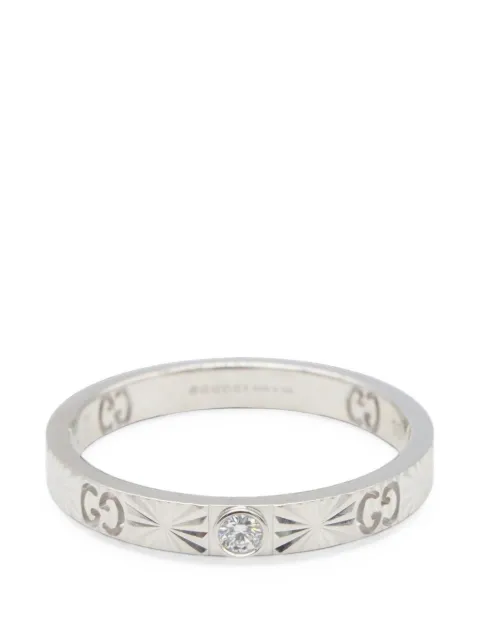 Gucci Pre-Owned 2010s Icon heart ring