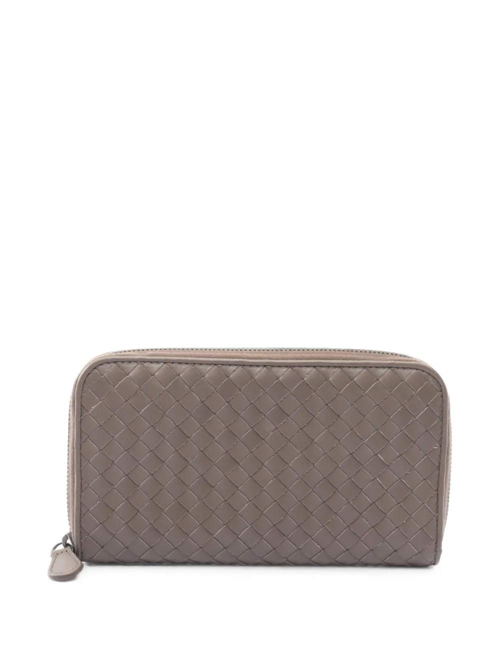 Bottega Veneta Pre-Owned 2010s Intrecciato leather wallet - Braun