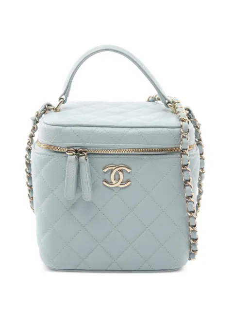 CHANEL Pre-Owned tote con placa del logo
