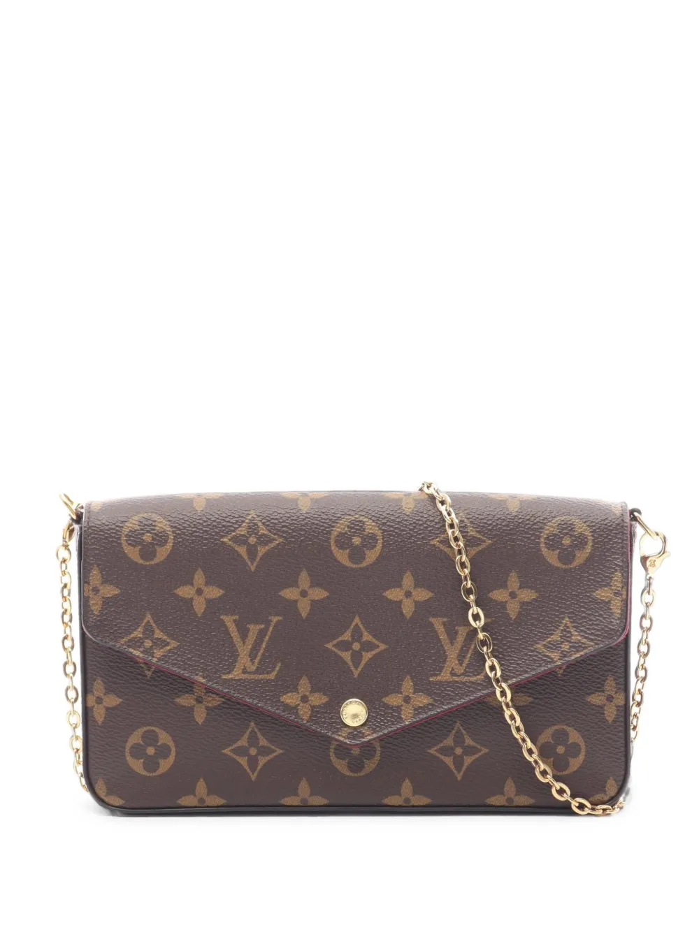 Louis Vuitton Pre-Owned 2019 Monogram Felicie shoulder bag - Marrone