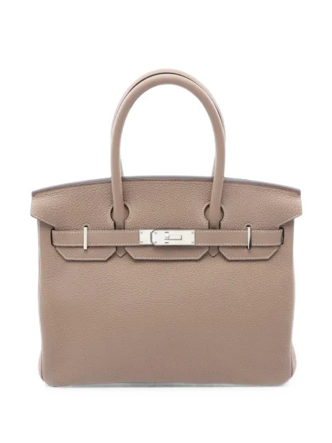 Hermès Pre-Owned 2018 30 Birkin togo tote bag