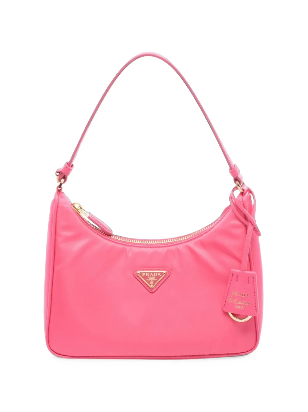 Prada Pre-Owned 2020s logo-plaque handbag - Rosa