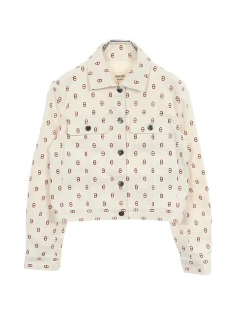 Hermès Pre-Owned 2000s Chaîne d'Ancre denim jacket