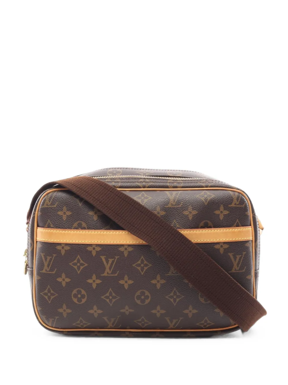 Louis Vuitton Pre-Owned 2009 PM Reporter Monogram shoulder bag - Marrone