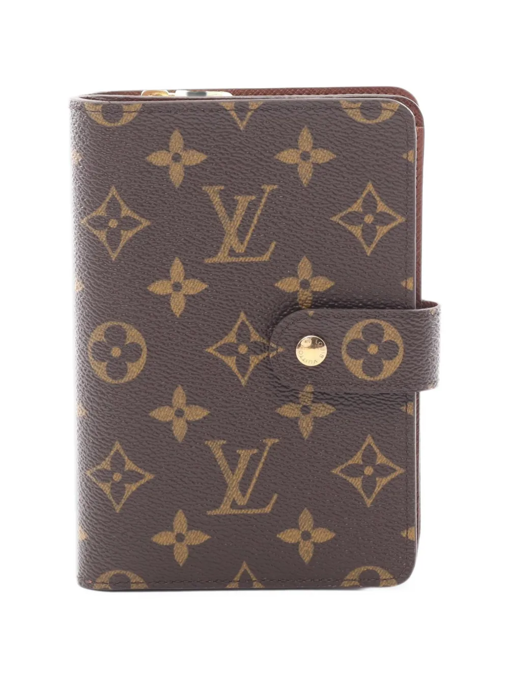 Louis Vuitton Pre-Owned 2005 Monogram bi-fold wallet - Braun