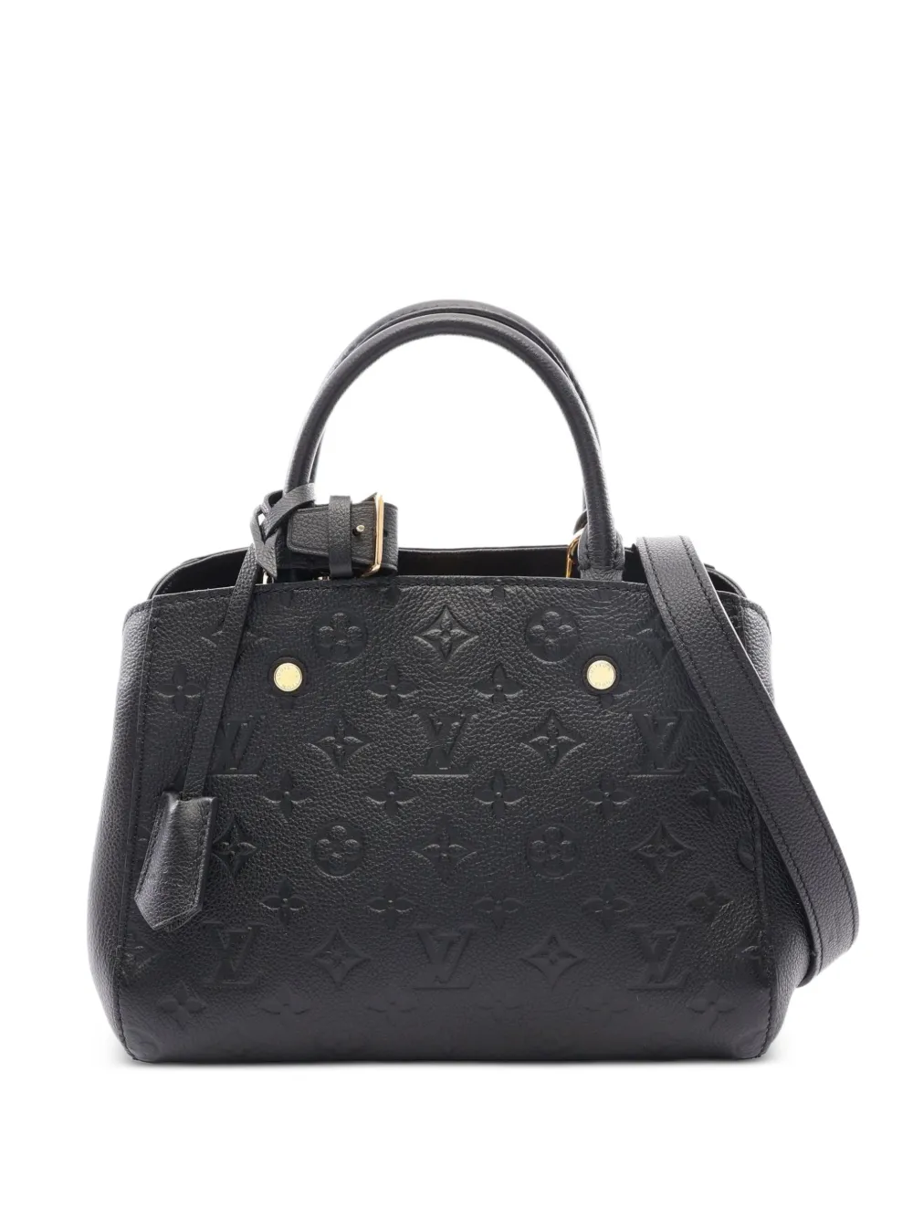 Louis Vuitton Pre-Owned 2018 BB Montaigne Monogram Empreinte tote bag - Schwarz
