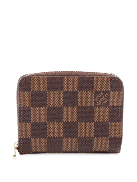 Louis Vuitton Pre-Owned 2015 Damier Ebene Zippy coin purse