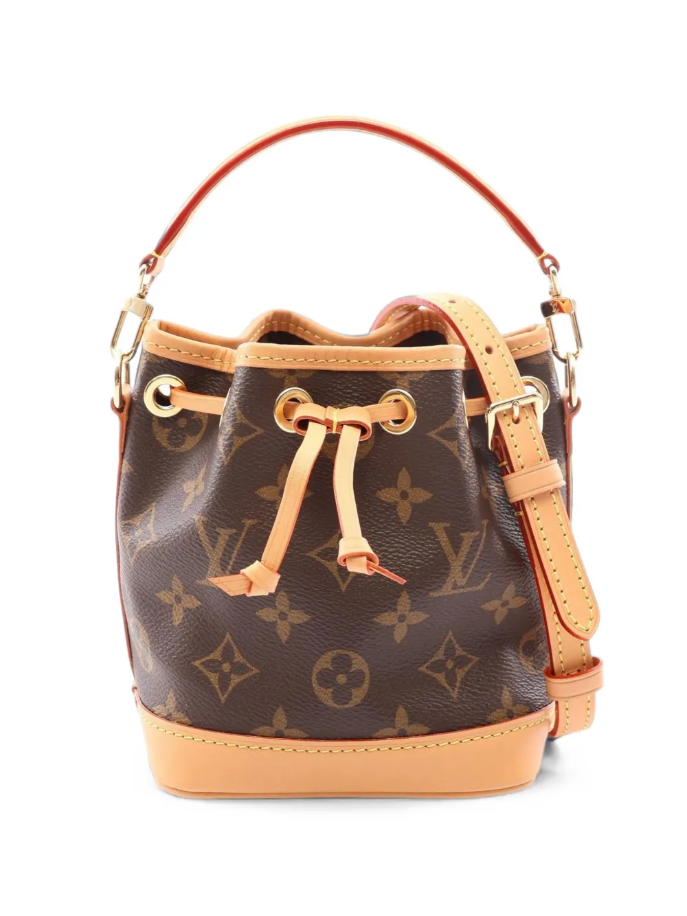 Louis Vuitton Pre-Owned Nano Noe Monogram bucket - Marrone