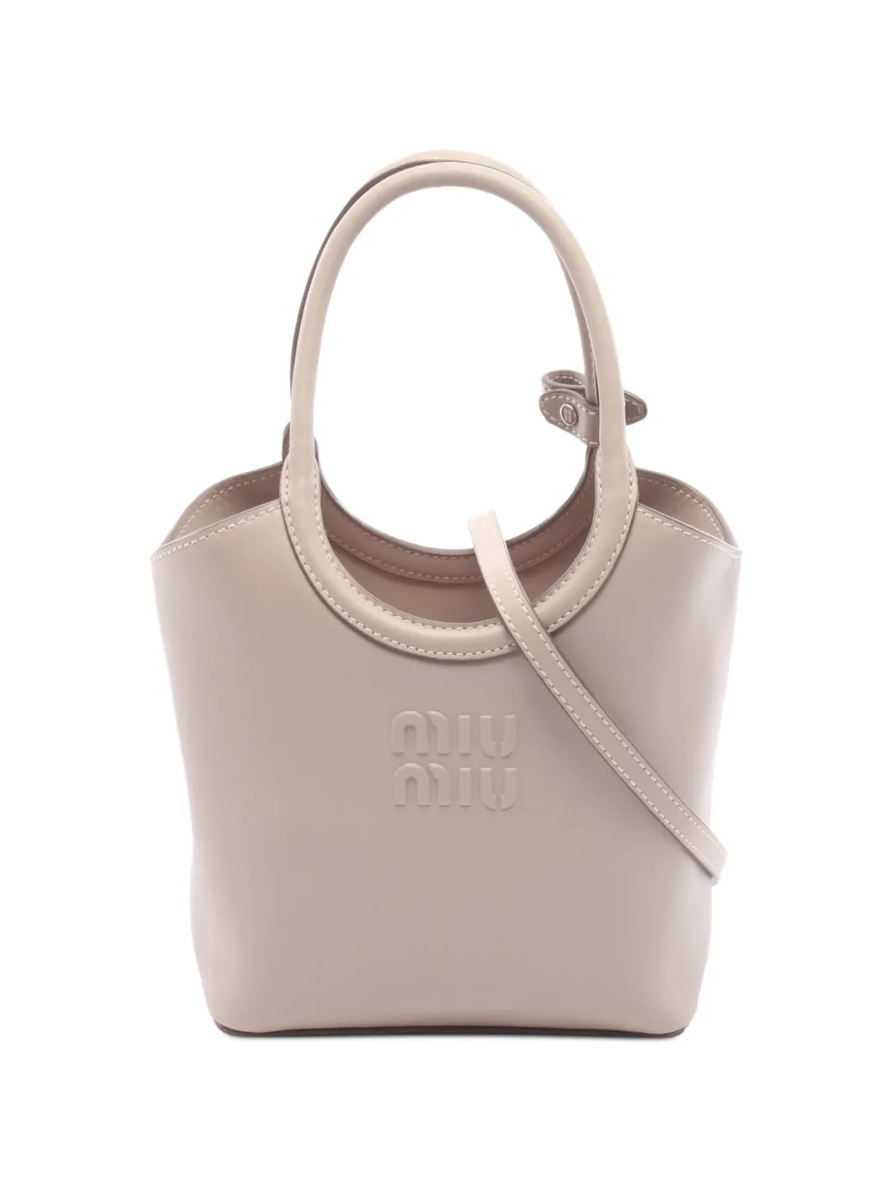 Miu Miu Pre-Owned Ivy tote bag - Toni neutri