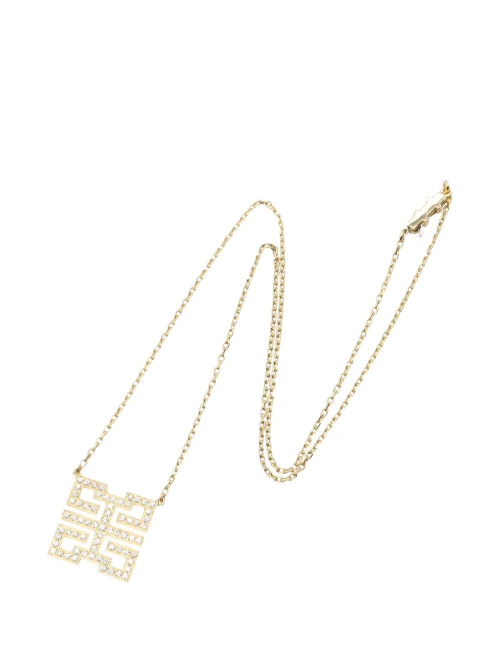Cartier 2010s Wish Knot diamond necklace - Gold
