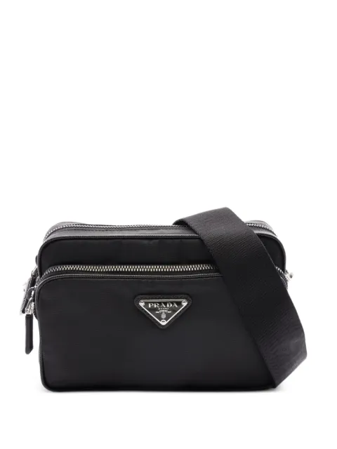 Prada Pre-Owned Re-Nylon Saffiano leather shoulder bag