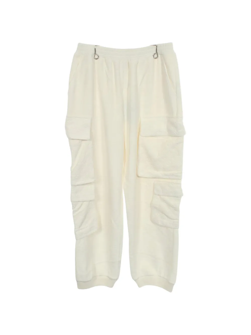 Louis Vuitton Pre-Owned 2020s Monogram cargo pants - Bianco