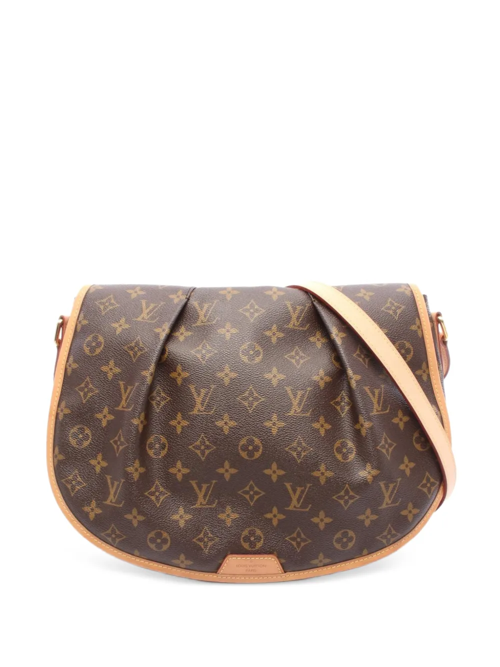 Louis Vuitton Pre-Owned 2011 Menilmontane MM Monogram shoulder bag - Brown