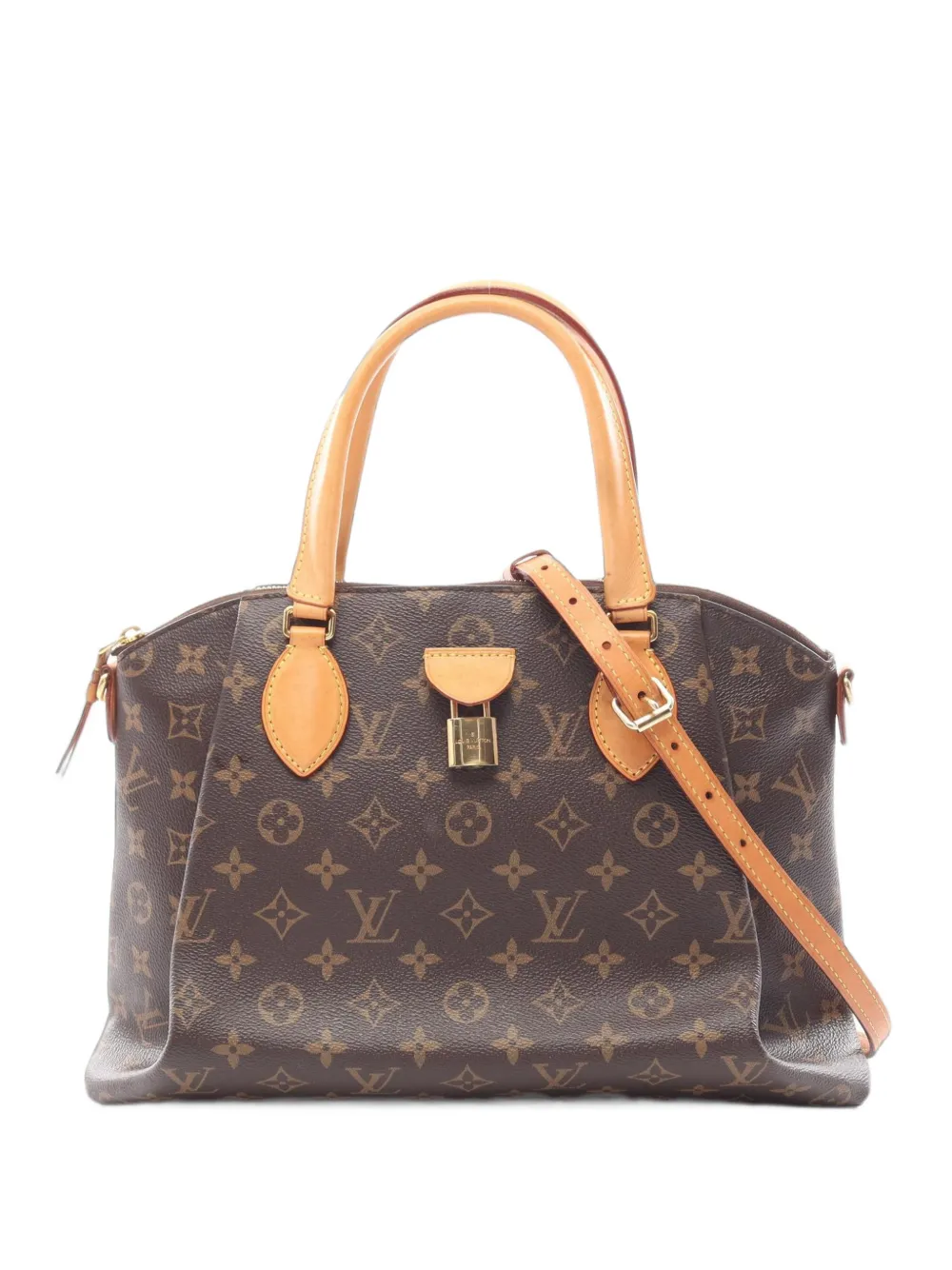 Louis Vuitton Pre-Owned 2019 MM Rivoli Monogram canvas tote bag - Marrone