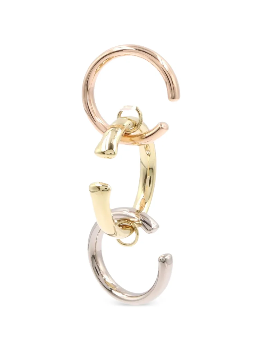 Cartier x Sacai 2010s Trinity ear cuff - Gold