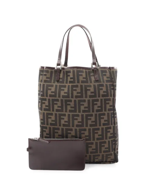 Fendi Pre-Owned 2010s Zucca-monogram tote bag