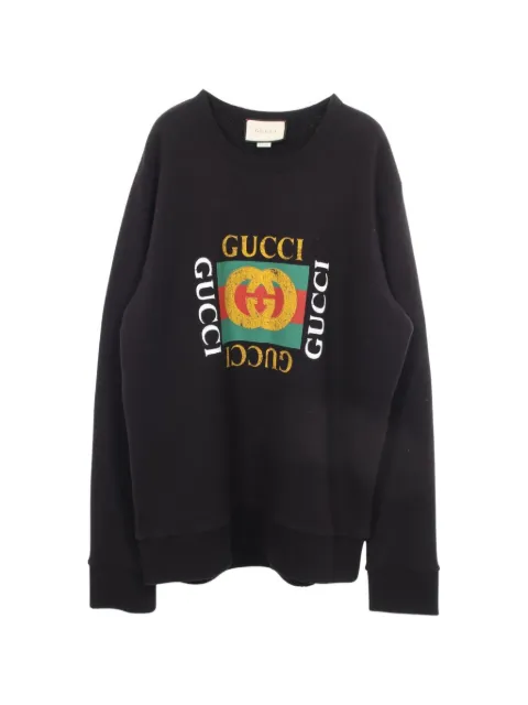 Gucci Pre-Owned 2010 logo-print sweatshirt