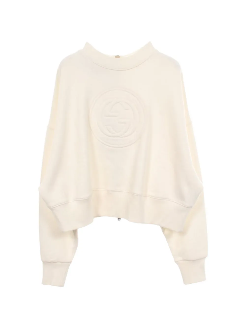 Gucci Pre-Owned sweat à logo GG (années 2010) - Blanc