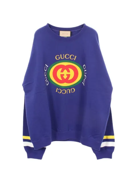Gucci Pre-Owned 2010s logo-print sweatshirt