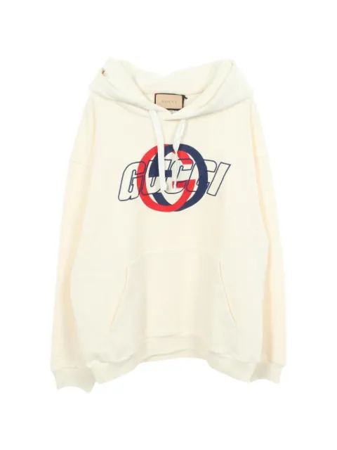 Gucci Pre-Owned hoodie con motivo Interlocking G 2010