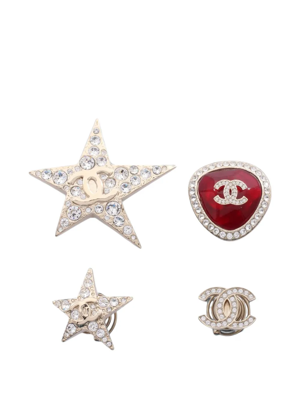 CHANEL Pre-Owned 2022 CC turn-lock hair accessory - Oro