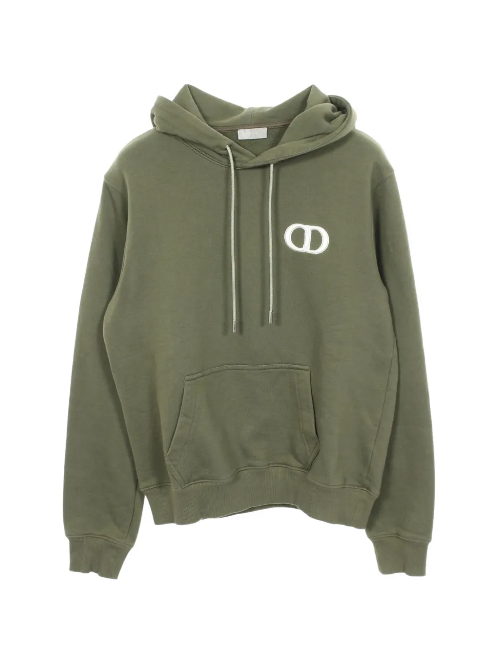 Christian Dior Pre-Owned 2010s CD Icon logo hoodie - Verde
